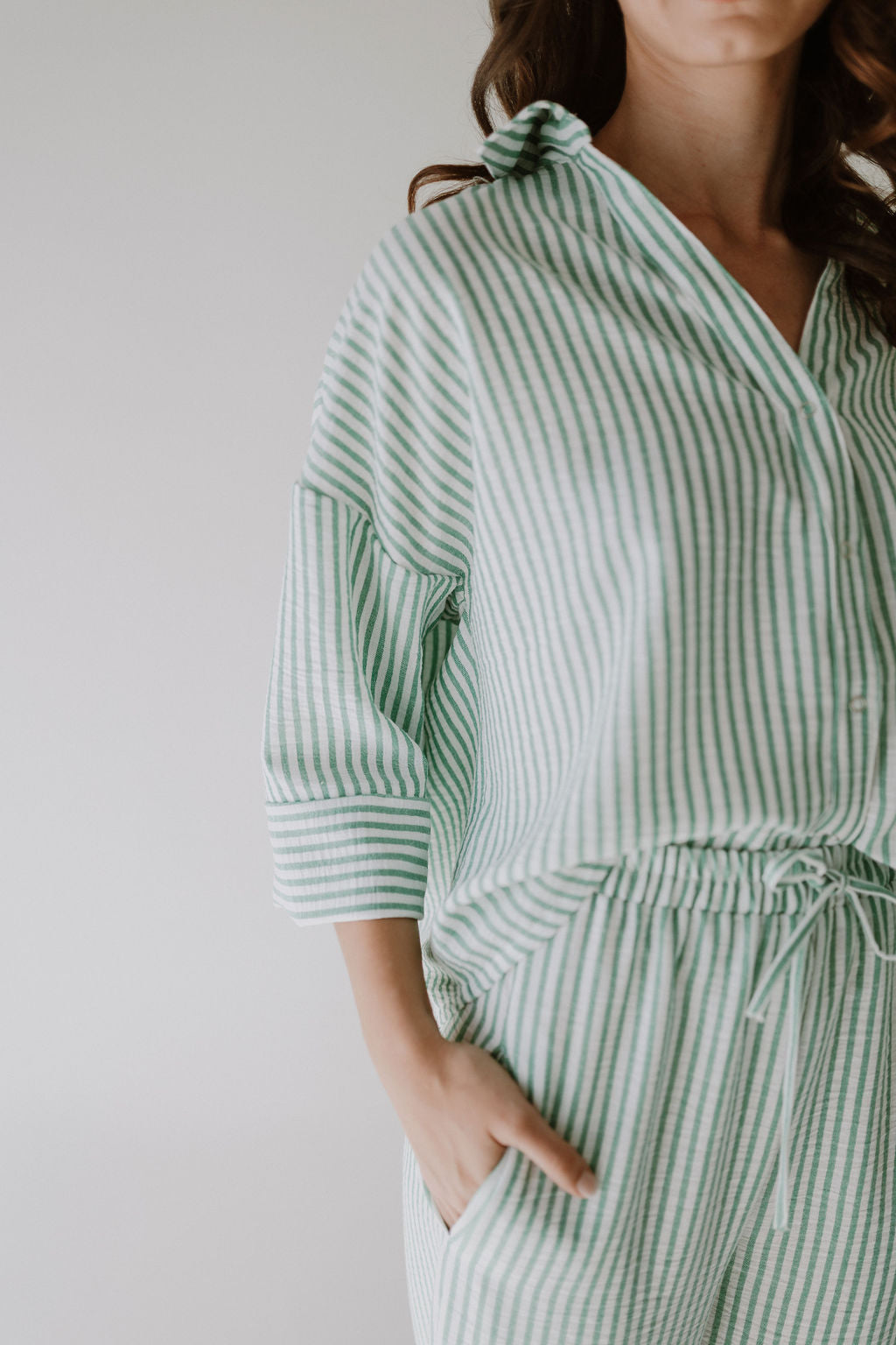 Elasticated Pants - Vibrant Green