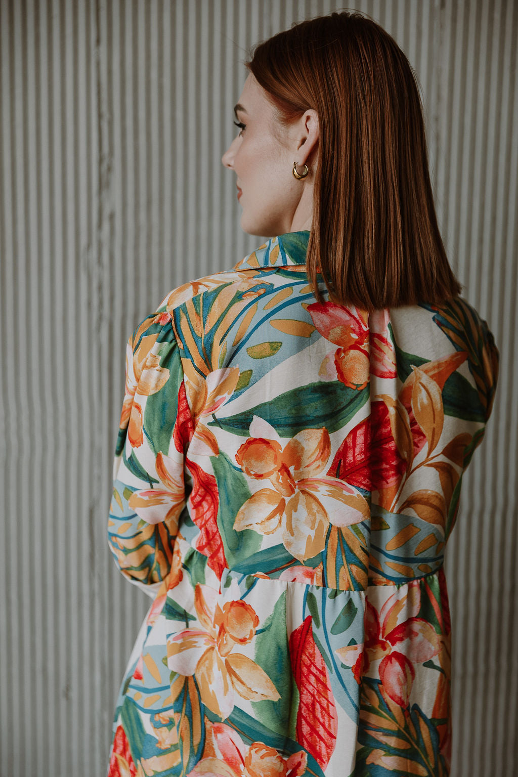 The Nicci Shirt Dress - Blooms