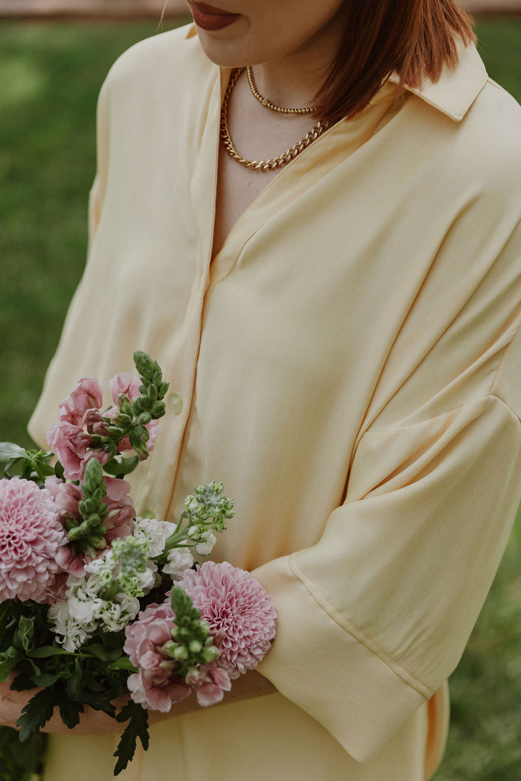 The Collared Shirt - Butter Yellow
