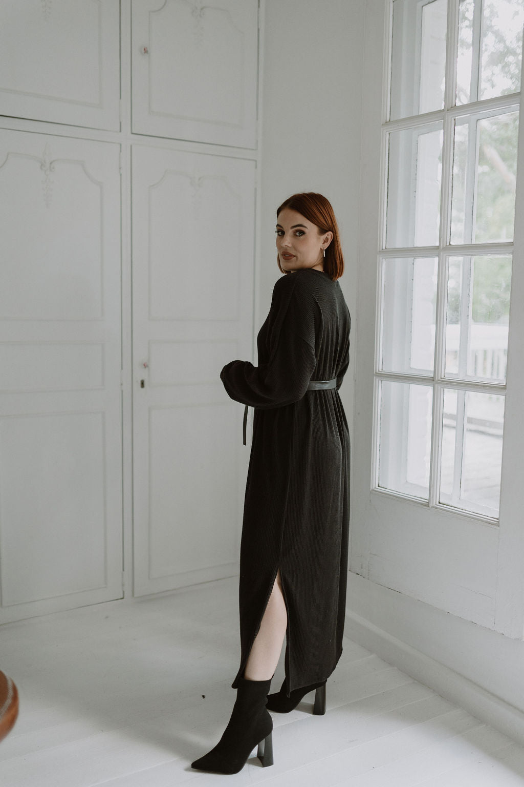 Knitwear Dress - Black