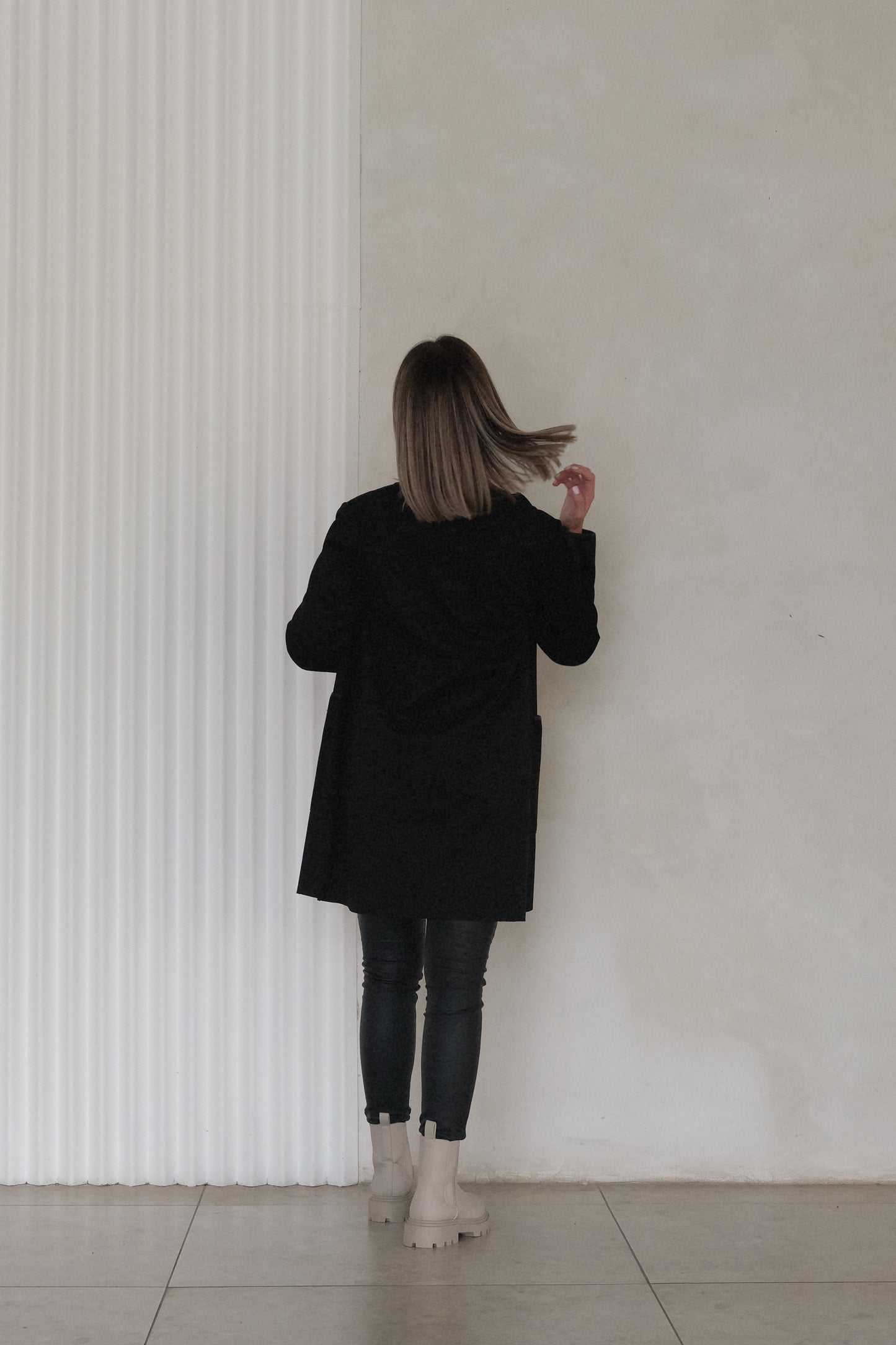 Suede Jacket - Black