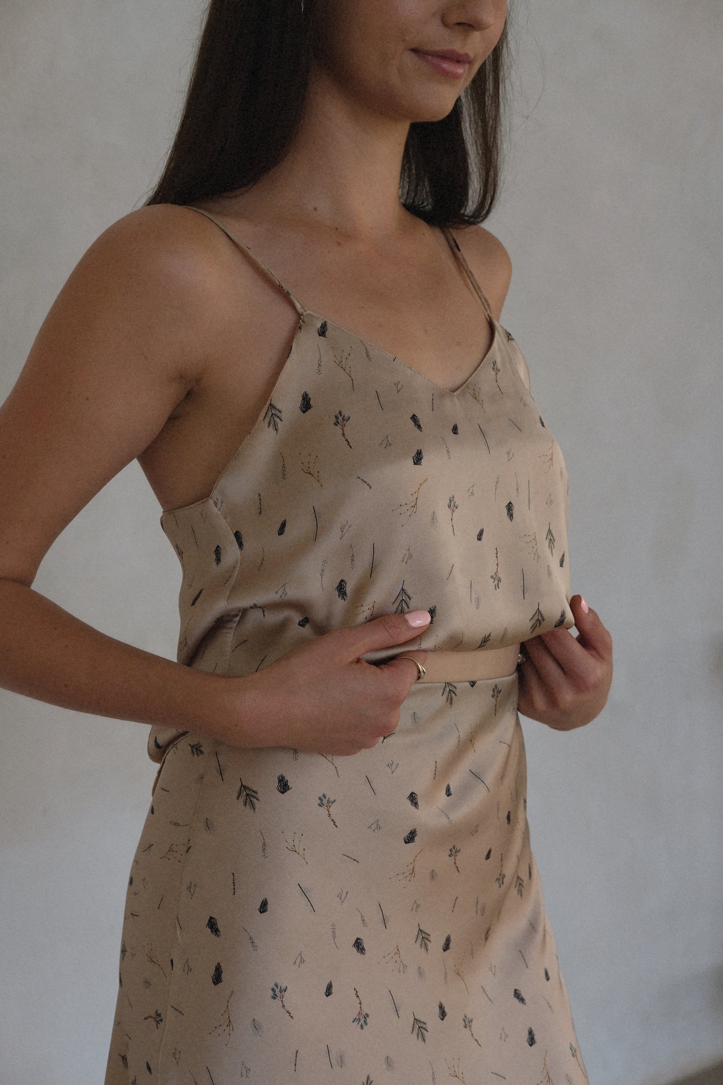 Cami - Nude Print
