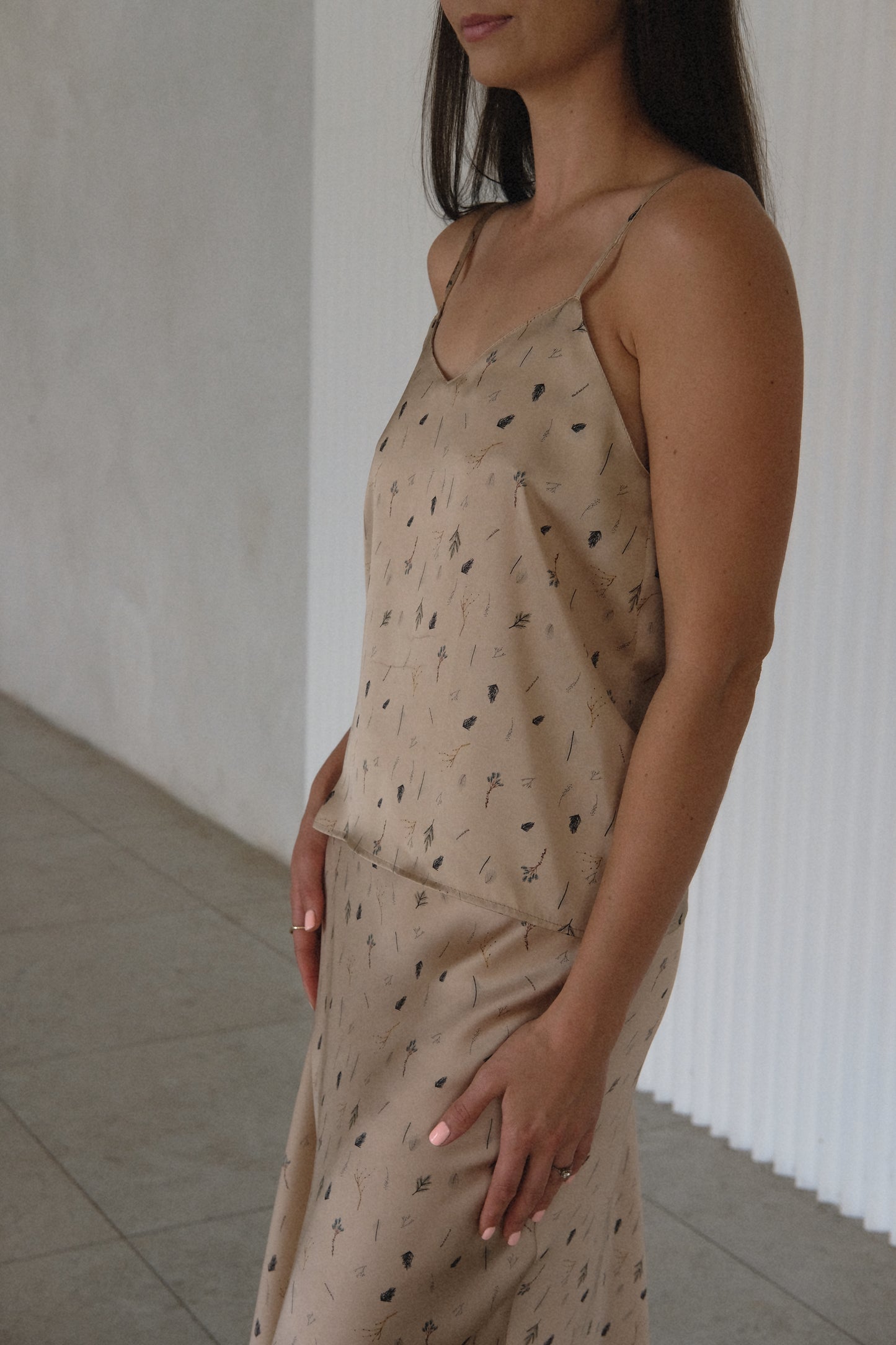 Cami - Nude Print