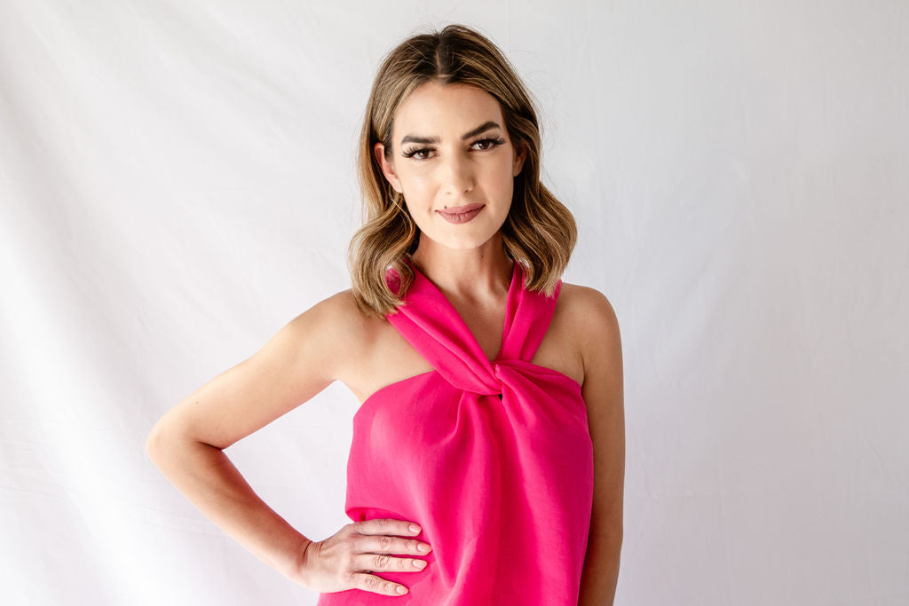 Twist Top - Pink
