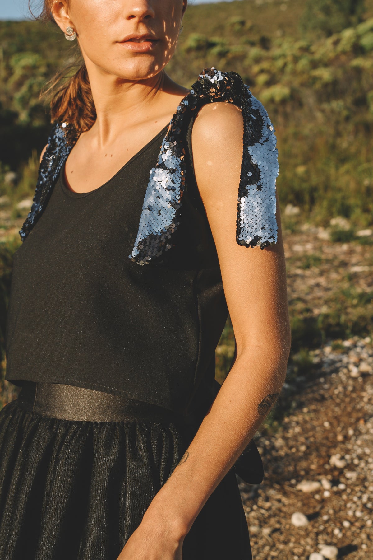 Sequence Tie Top