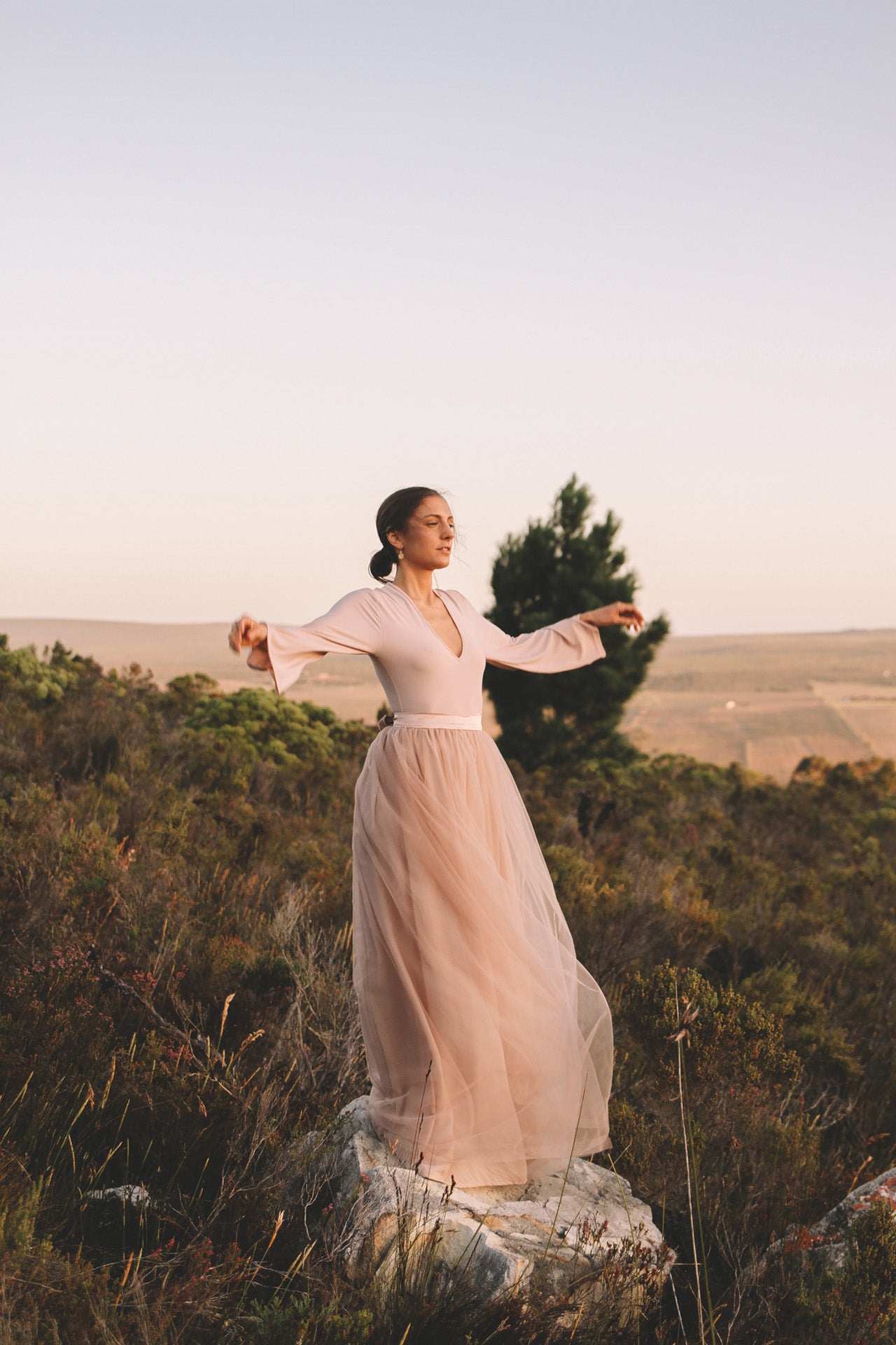 Leja Skirt with Underskirt