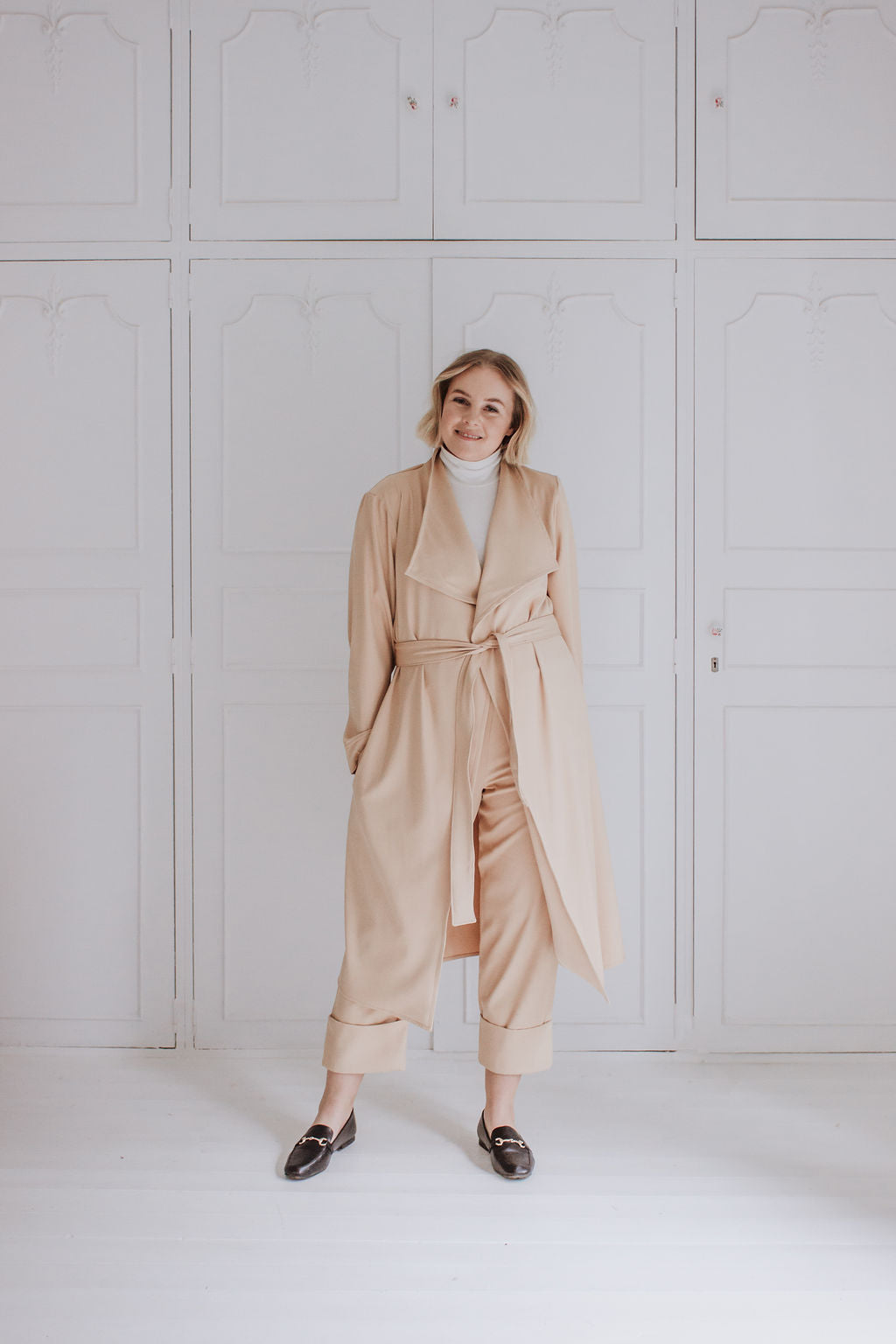 Gemma Jacket - Nude
