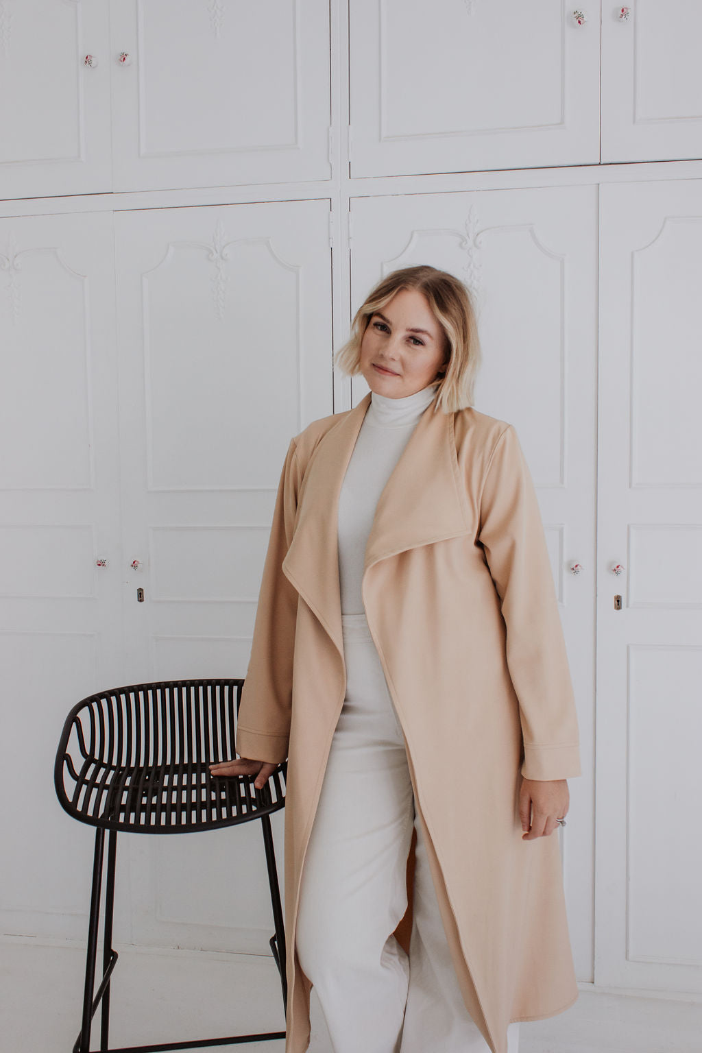 Gemma Jacket - Nude