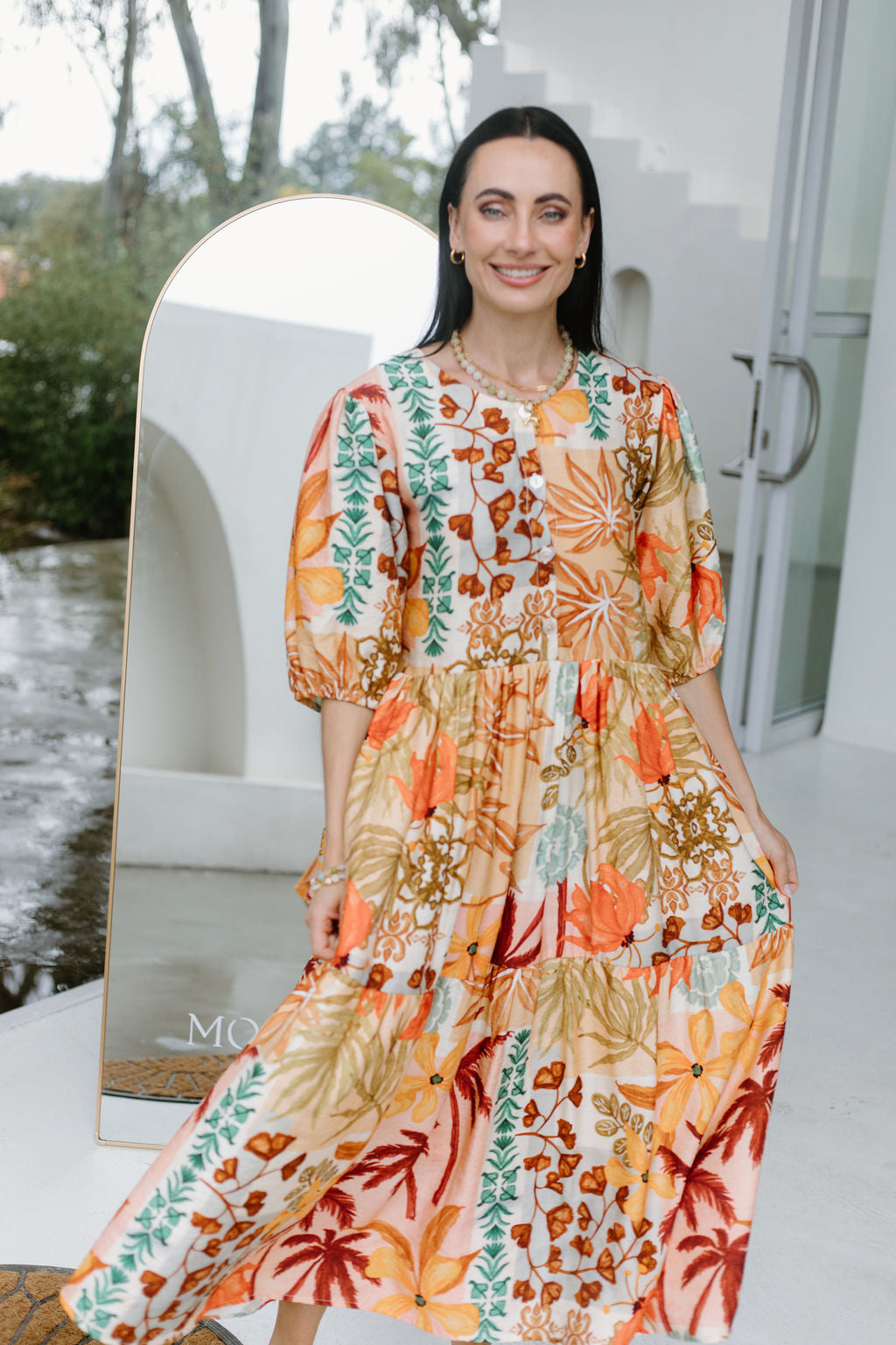 Chloe Dress - Sunset