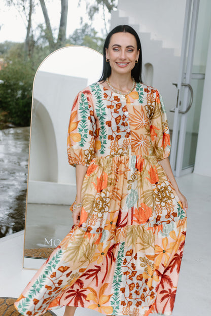 Chloe Dress - Sunset