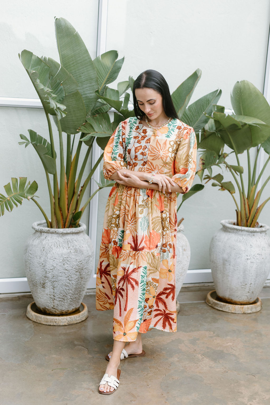 Chloe Dress - Sunset