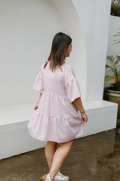 Mia Dress - Pink