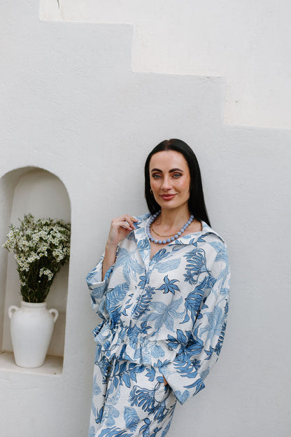 Quinn Jacket - Ocean Blue