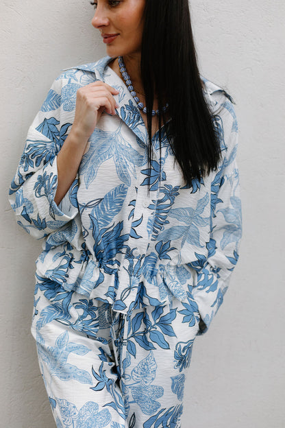 Quinn Jacket - Ocean Blue