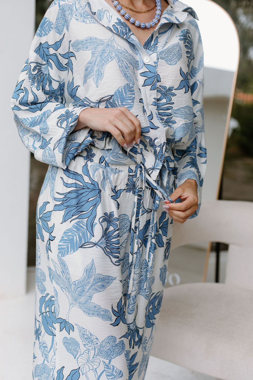 Quinn Pants - Ocean Blue