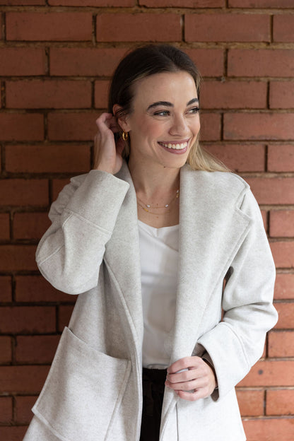 The Brooke Jacket - Buttermilk