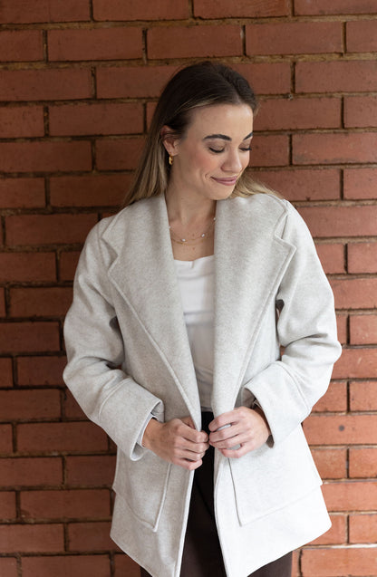 The Brooke Jacket - Buttermilk