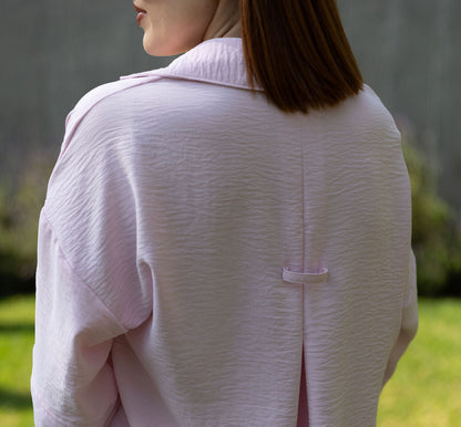 The Collared Shirt - Marshmallow Pink