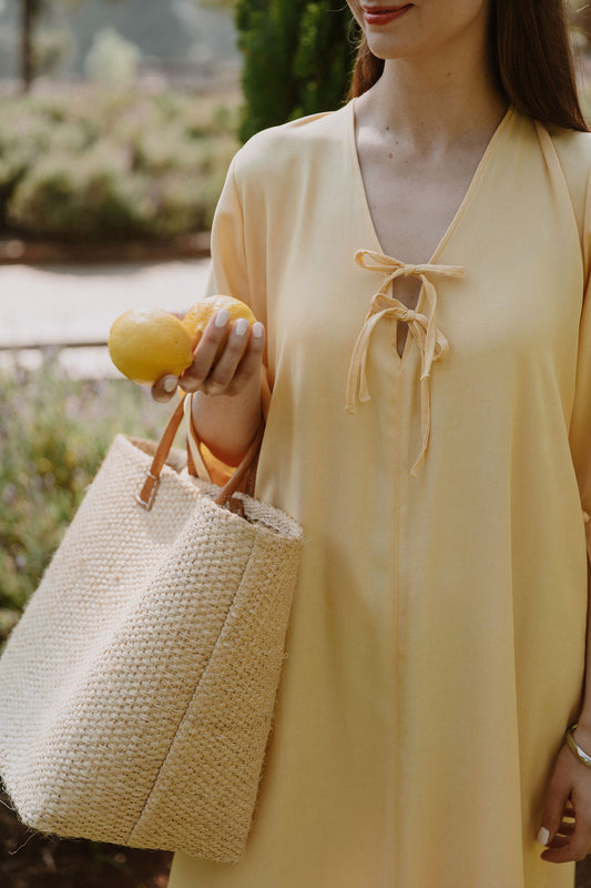 The Mel Dress - Butter Yellow