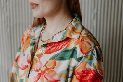 The Nicci Shirt Dress - Blooms