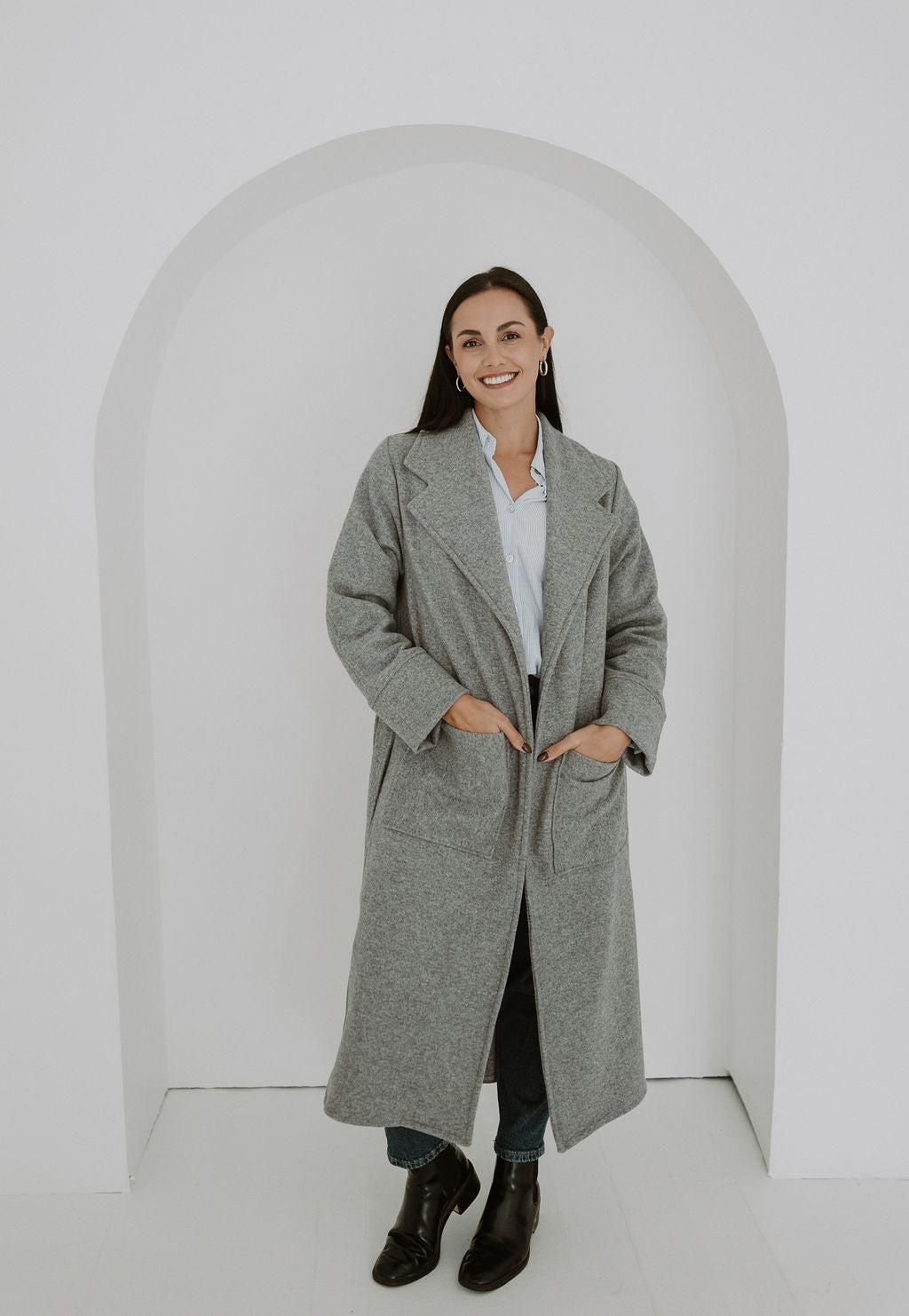 Brooke Grey Coat