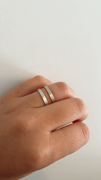 Textured Simple Ring #6
