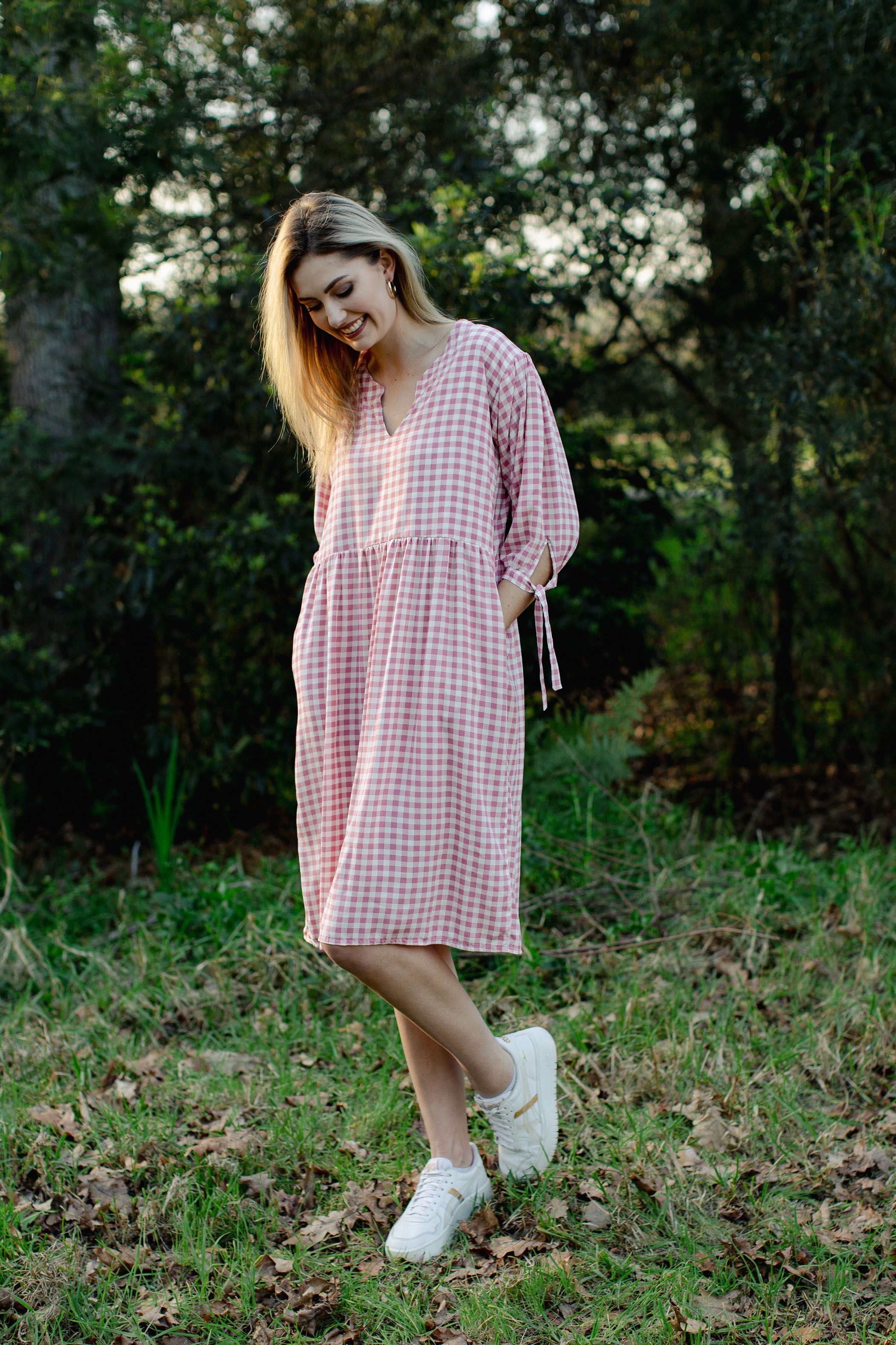 Shibori Picnic Dress | Upcycled Dress – REFASH